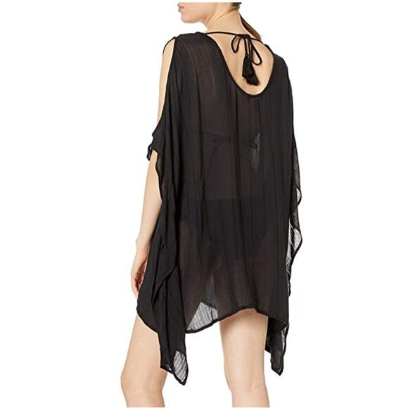 Kenneth Cole Cold Shoulder Tunic Swim Cover Up  XS - Picture 3 of 4